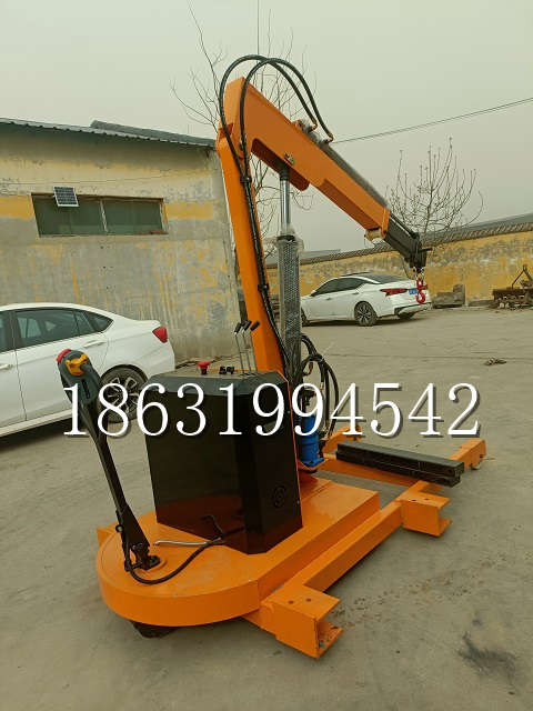 崇礼区自卸车厢随车吊 自制轮式四不像起重机 四驱平板吊 5吨 贵盛